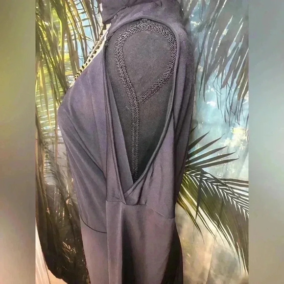 Embellished Cold-Shoulder Dress - Picture 5 of 14